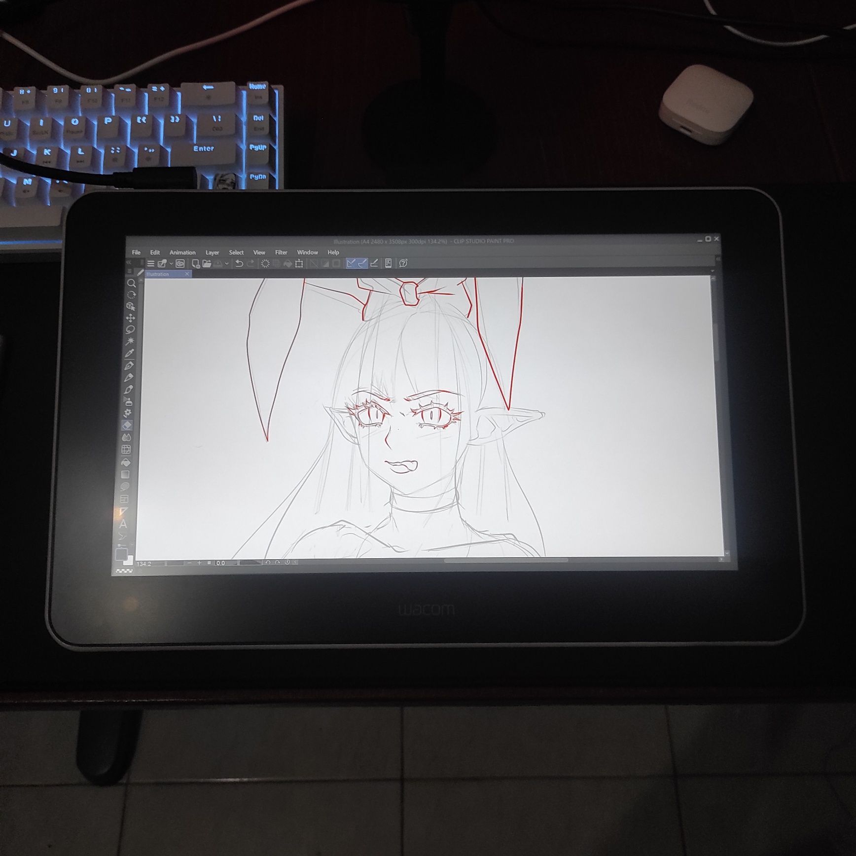 Wacom One ecrã desenho para PC