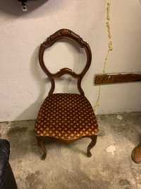 Krzesło stołowe drewniane