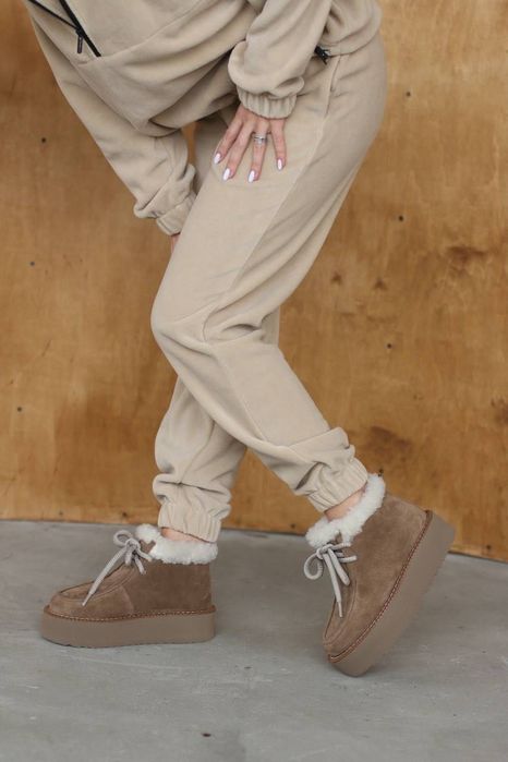 Жіночі замшеві ботинки 39р