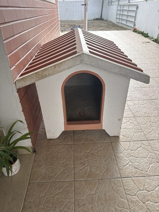 Casa de concreto para cão