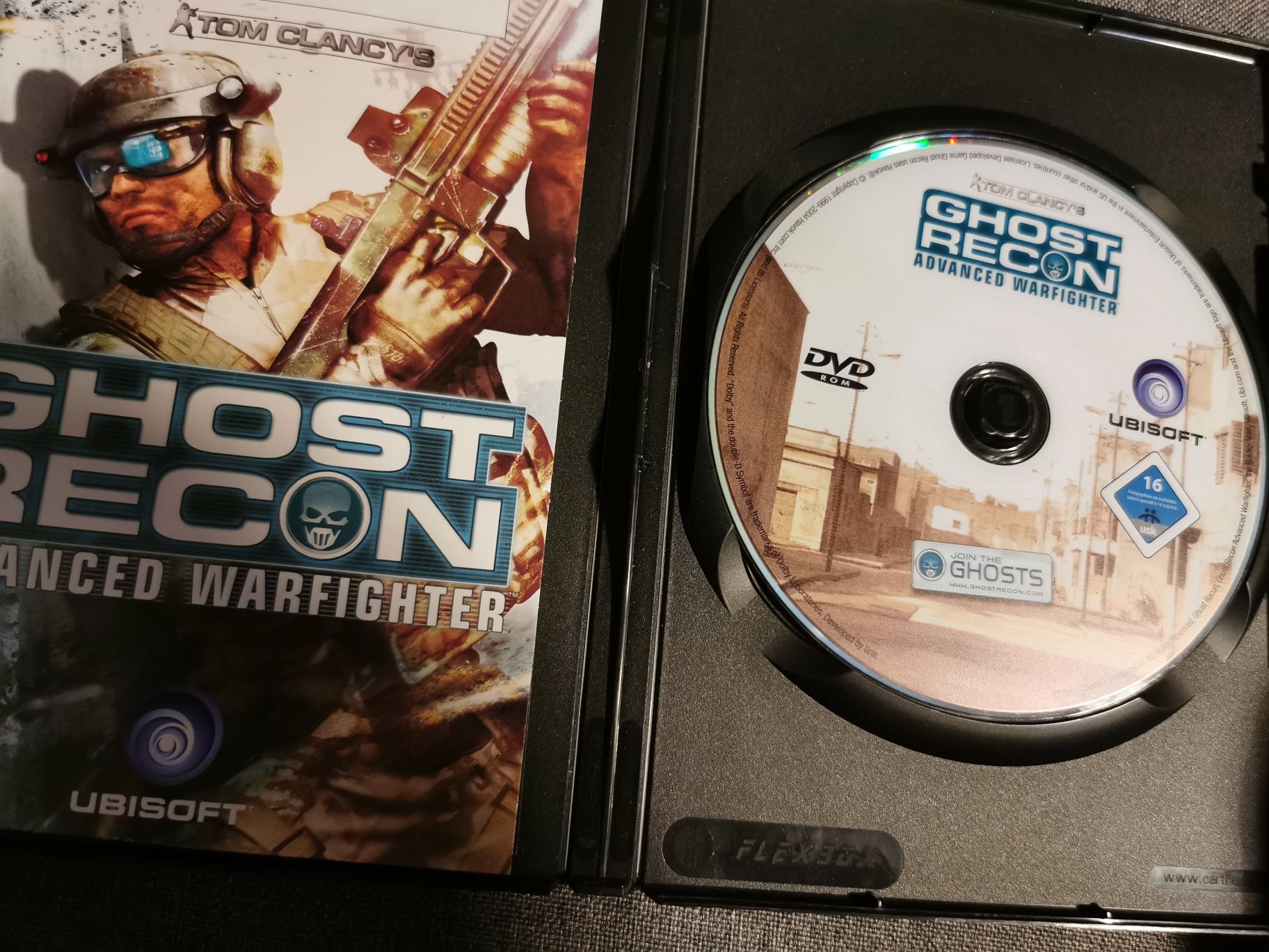 Ghost recon advenced warfighter PC-dvd