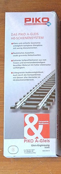 PIKO H0 Track Set A. Nr kat. 55300.