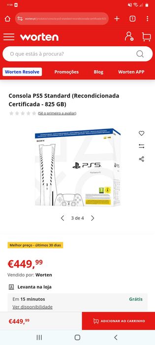 PS5 com garantia