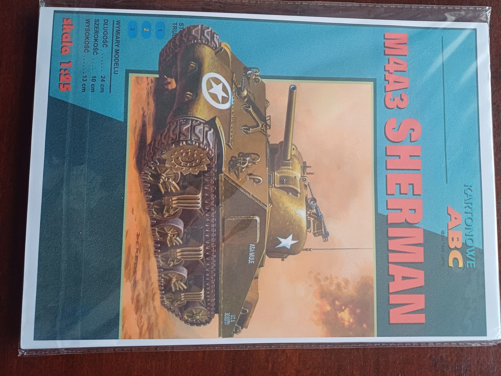Model do sklejania M4A3 Sherman