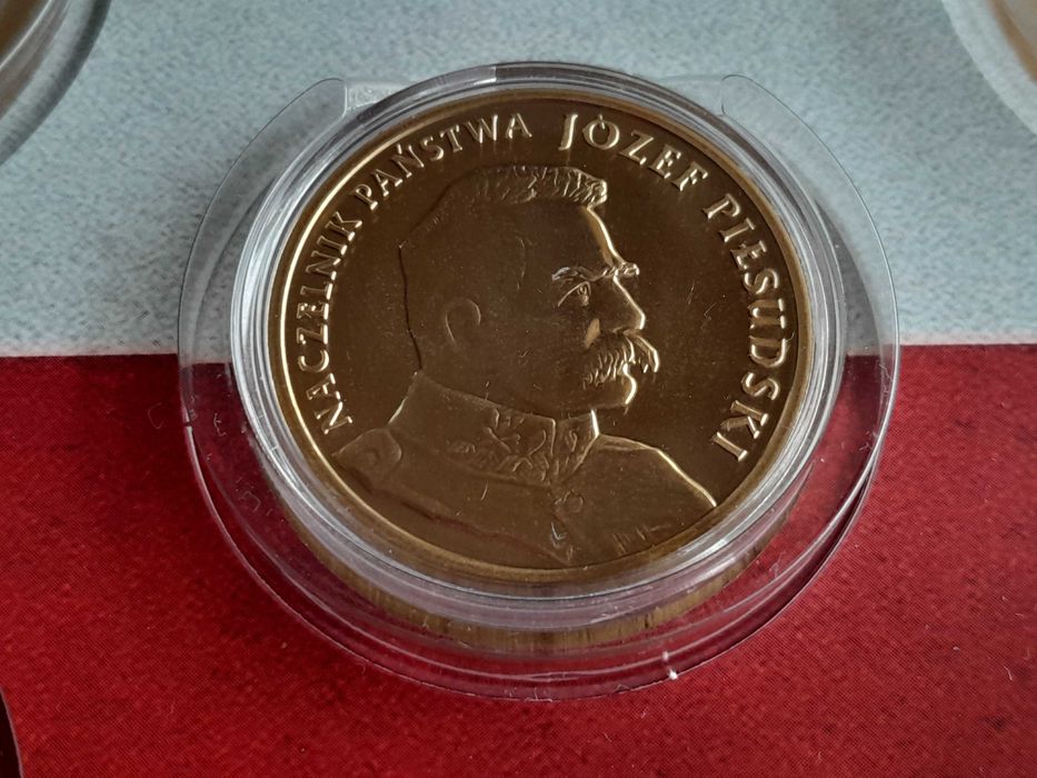 Medal "Józef Piłsudski" 100. Rocznica Odzyskania Niepodległości.