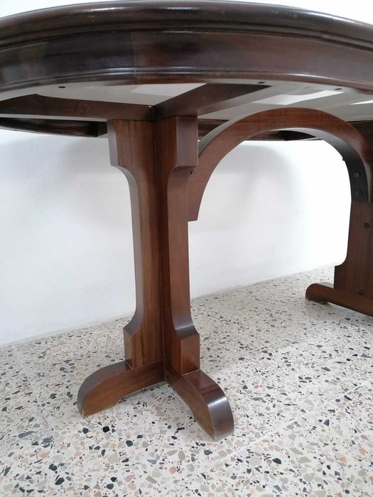 Mesa Sala Oval Madeira