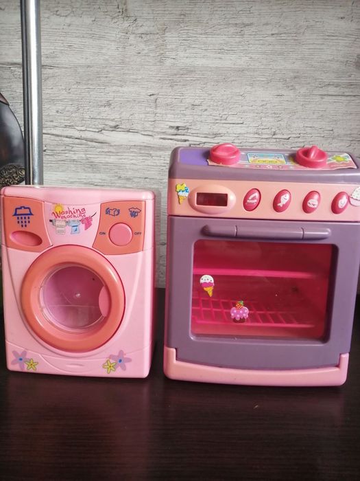 Іграшкова плита та пральна машина