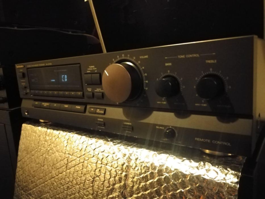Amplificador Technics com rádio, Mod.SA GX130