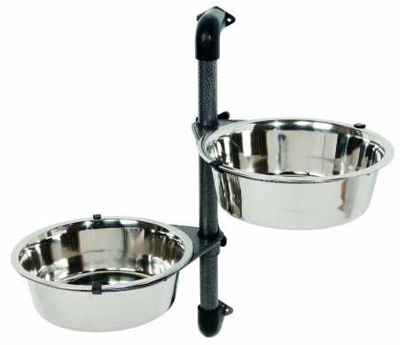 Suporte comedouro TRIXIE para cães com 2 taças (NOVO)