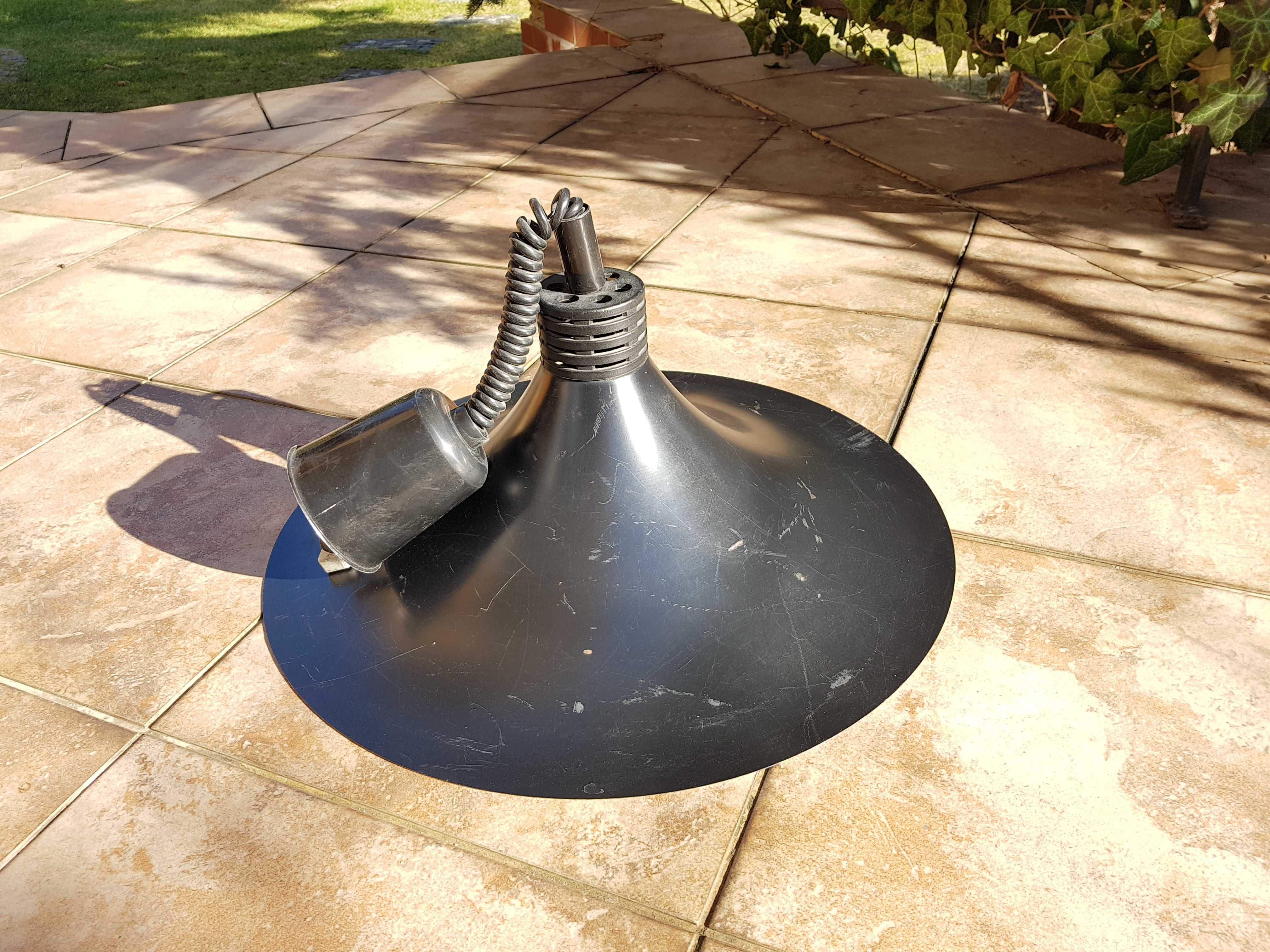 LAMPA wisząca LOFT czarna, średnica 47,5cm