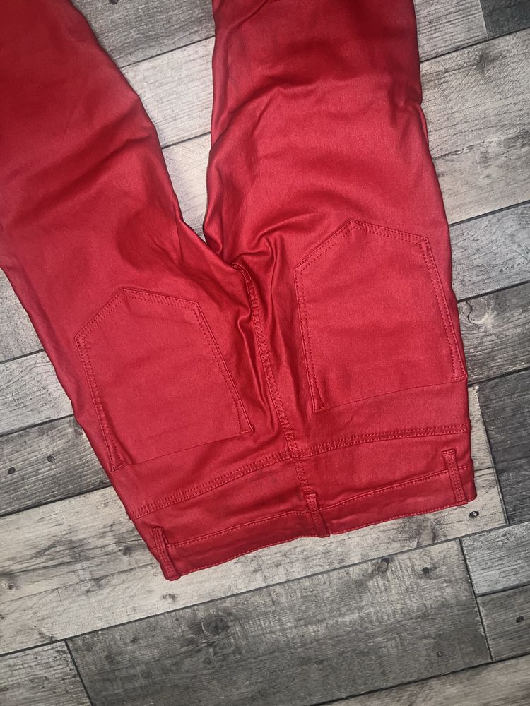 Spodnie woskowane stradivarius xs