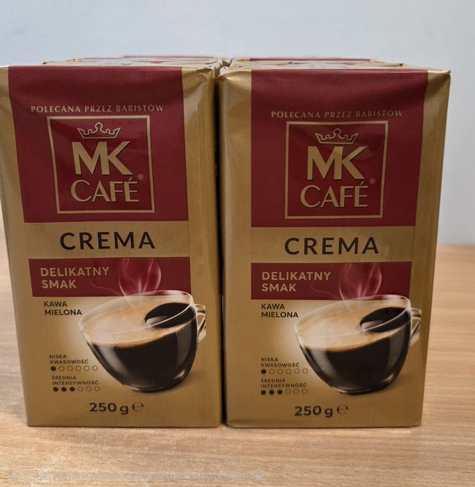 Kawa mielona MK Cafe Crema 12x250g