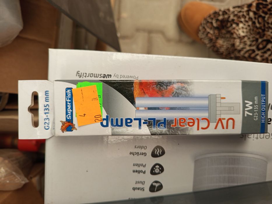 Lampka UV clear do akwarium superfish