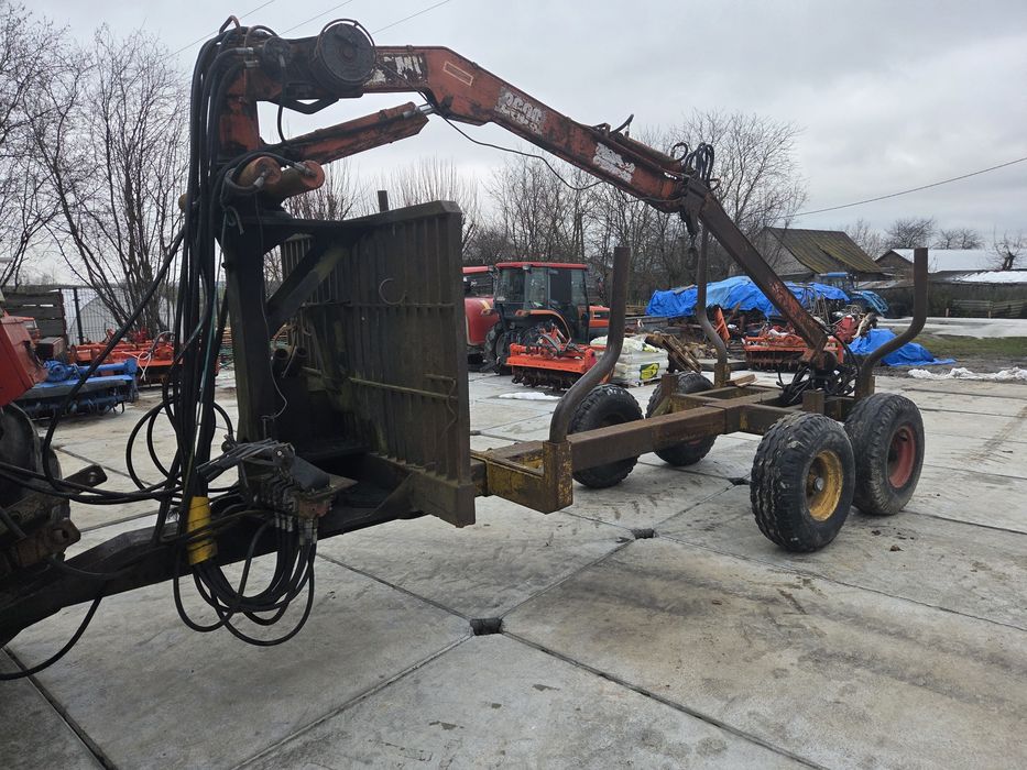 Przyczepa leśna Moheda FMV2500