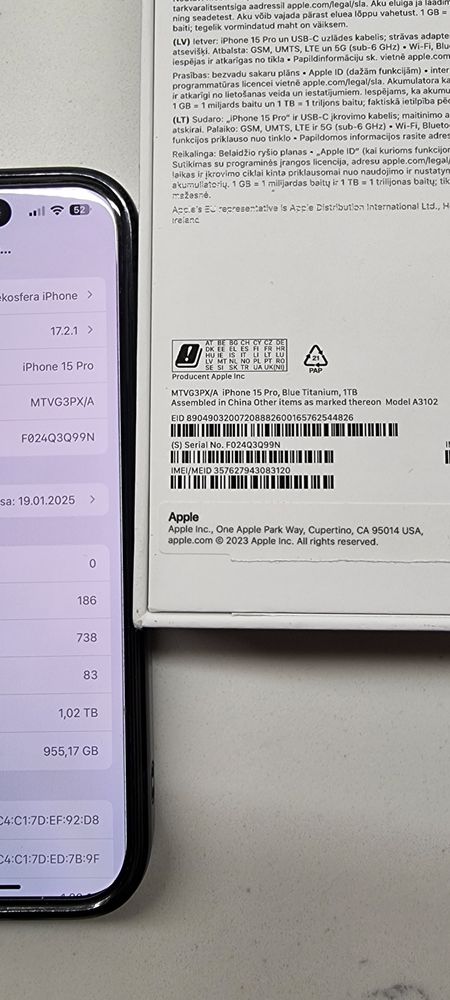 iPhone 15 Pro 1TB