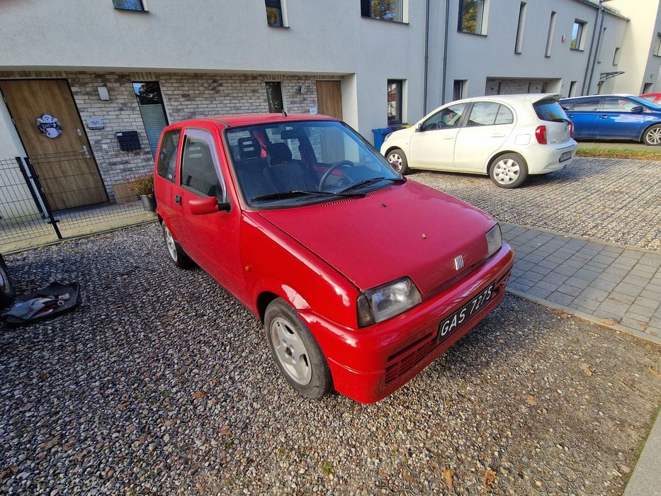 Fiat Cinquecento Sporting Oryginalny przebieg 75tyś, kupiony w Polsce,