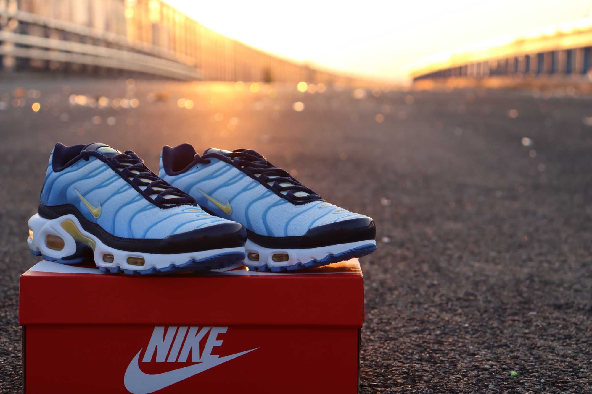 Nike Air Max Plus University Blue Topaz Gold 39 *NOWE*