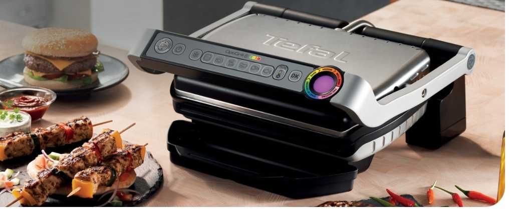 Топова гриль Tefal OptiGrill+ GC712D34