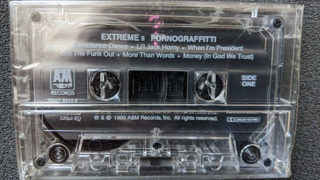 Extreme – Extreme II: Pornograffitti аудиокассета