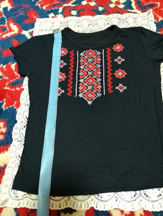 Детская футболка вышиванка 2-3 года