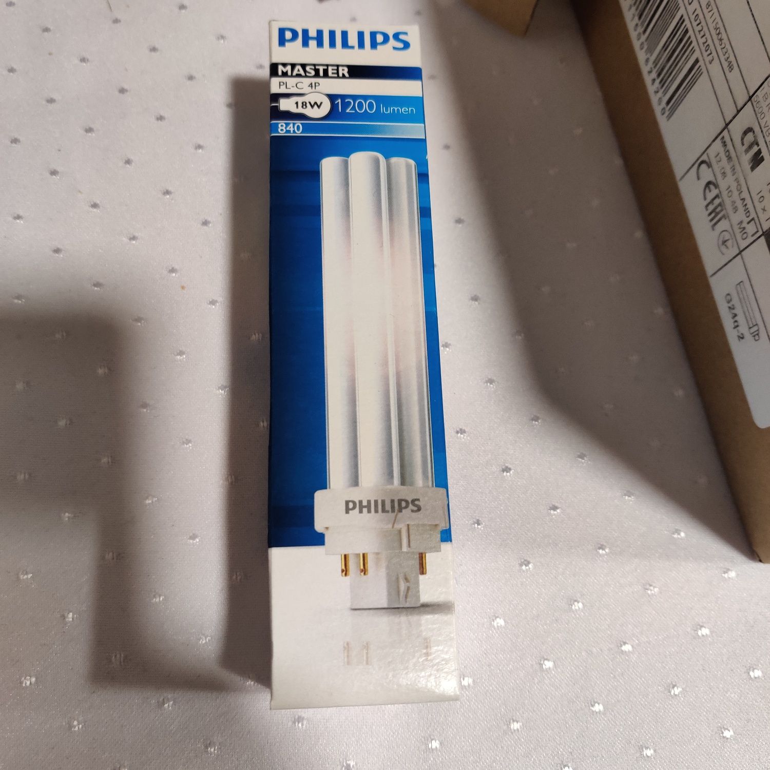 Świetlówka kompaktowa PHILIPS MASTER PL-C 18W/840/4P - 7szt.