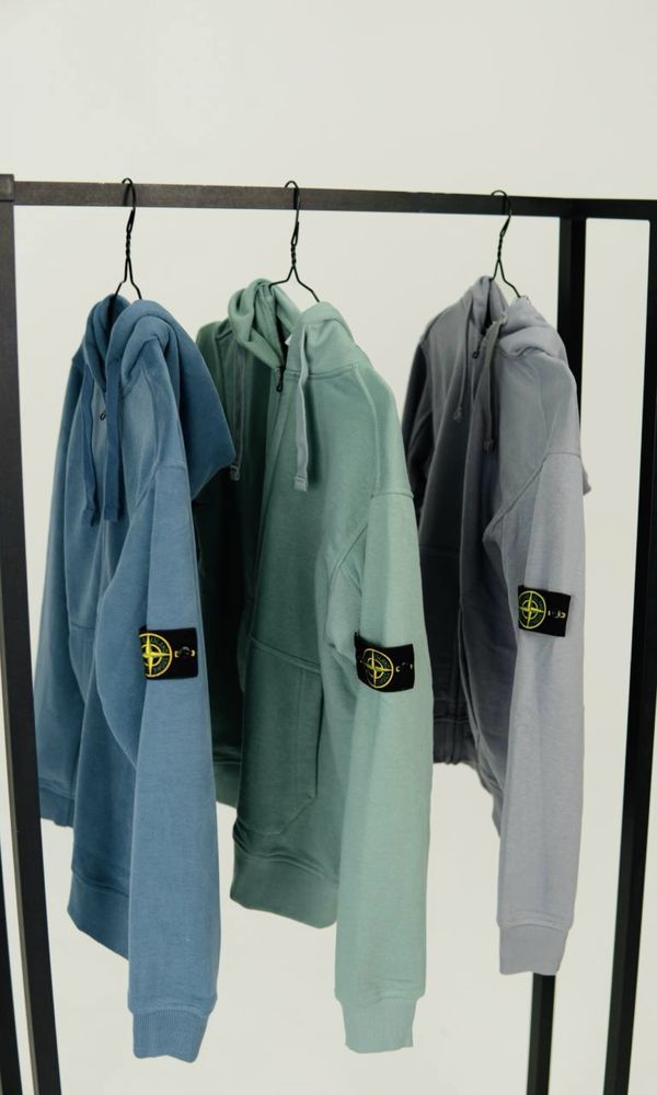 Зіп худі Stone Island S-XXL ~ Кофта Стонік ~ Зип худи Стон Айленд