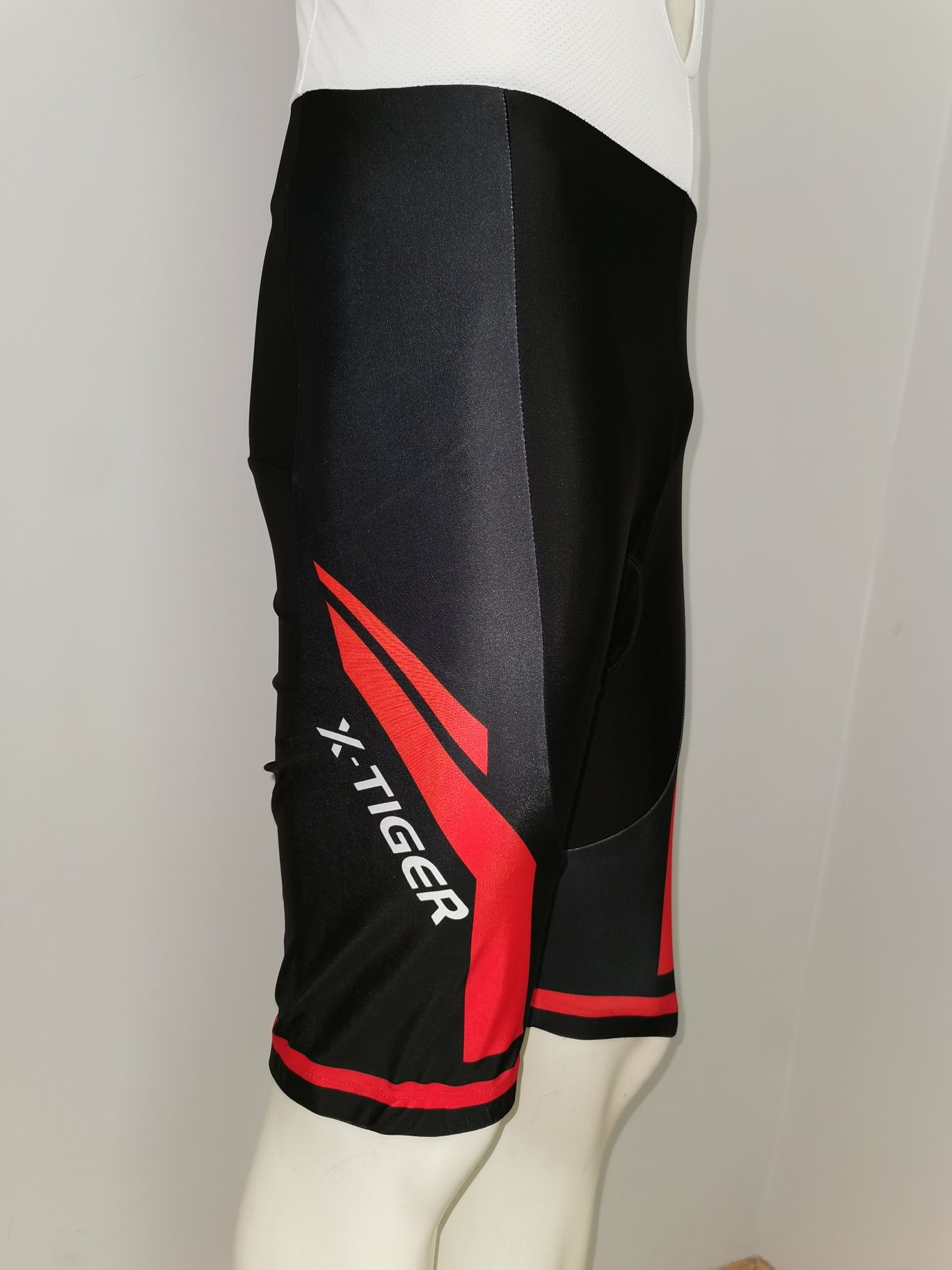 X-Tiger Bib Shorts Męskie Spodenki Kolarskie na szelkach Rower MTB 3XL