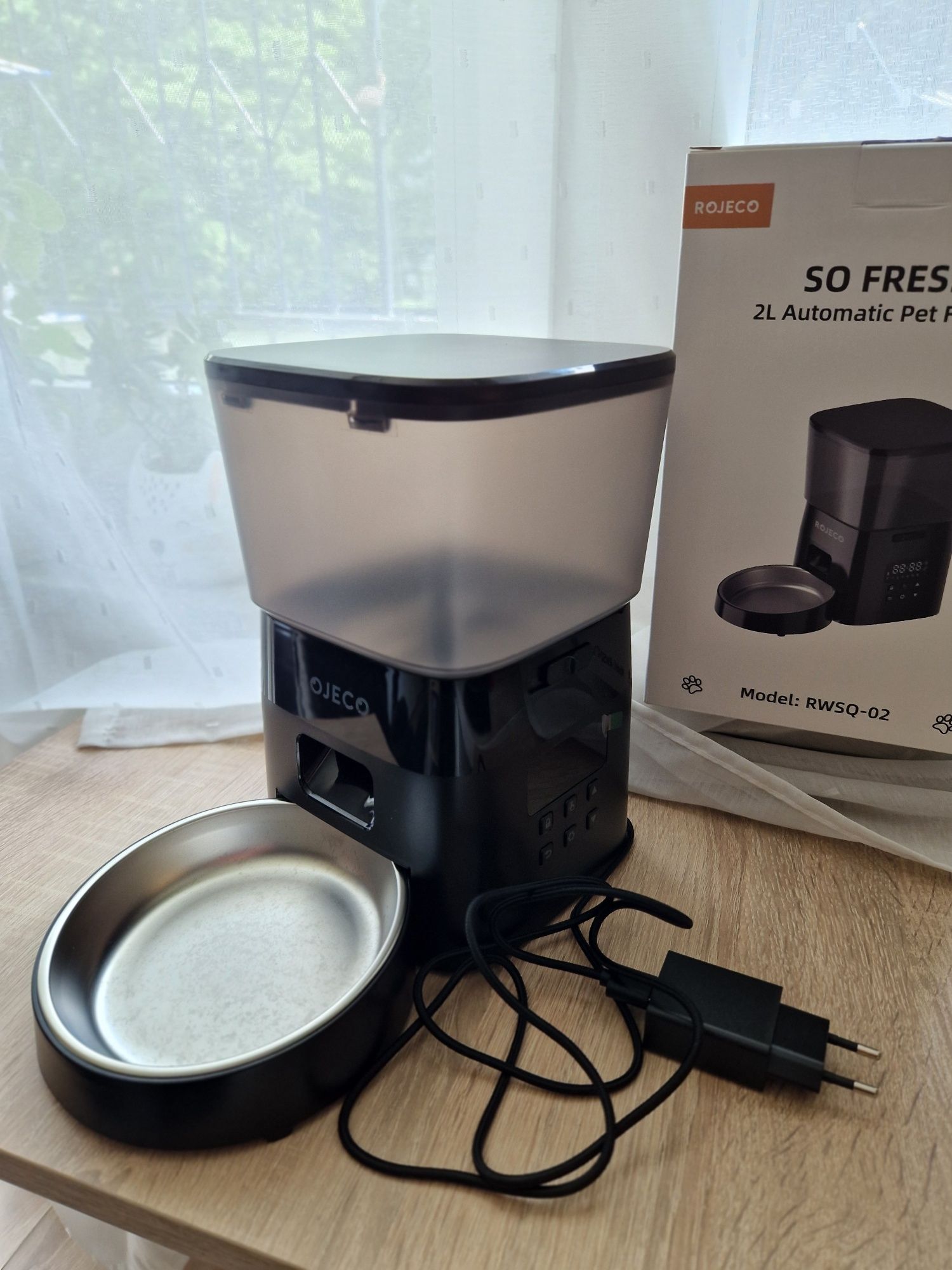 Rojeco 2l Automatic Pet Feeder RWSQ-02
