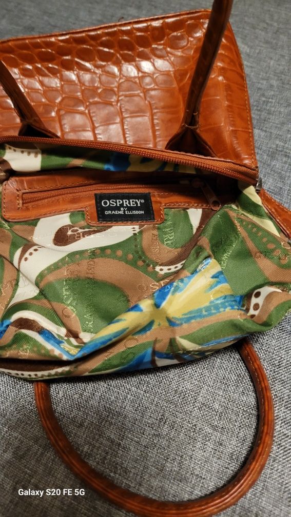 Osprey London torebka skórzana