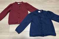 Sweter rozpinany 2 szt Zara