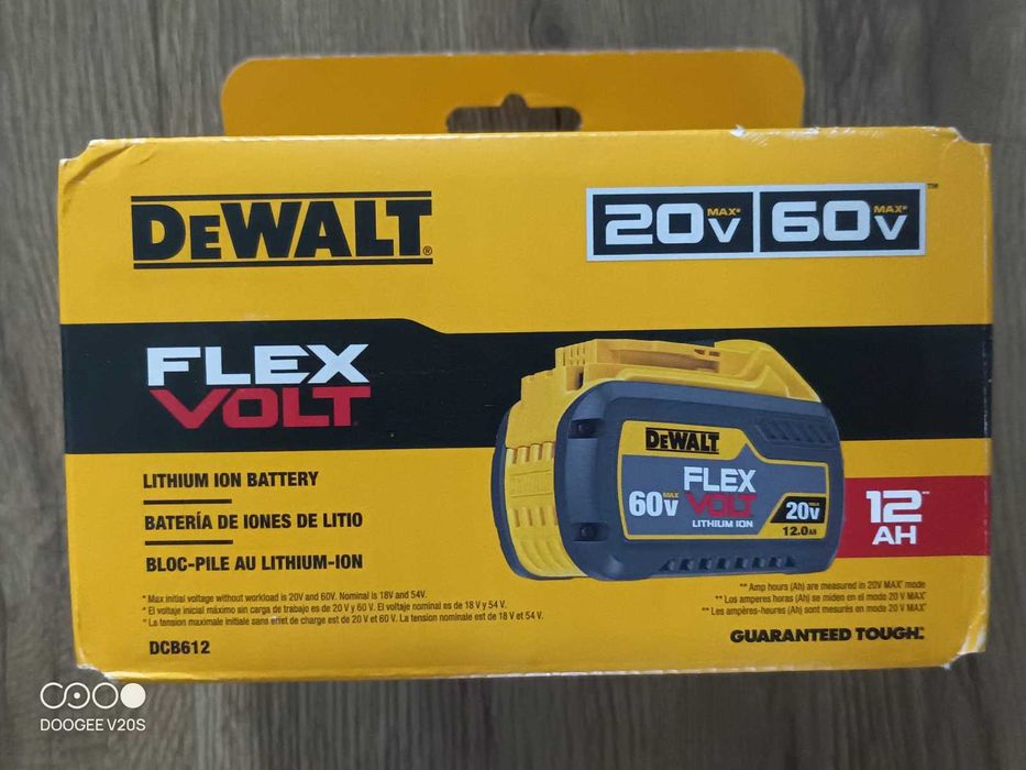DeWalt DCB606 DCB609 20/60V Flexvolt