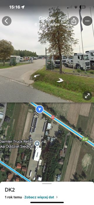 Obiekt usługi - produkcja przy węźle A2 E30 Siedlce Wschód Ujrzanów