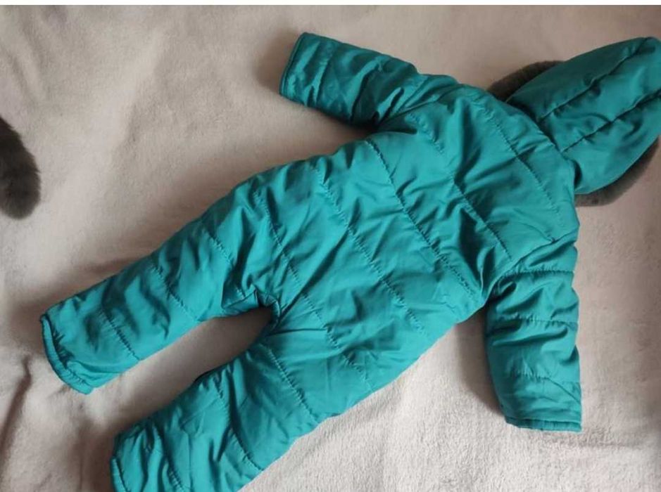 Комбінезон на овчині для немовлят унісекс 12-18міс