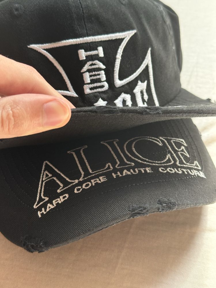 Alice Hollywood Double Layer Black Cap