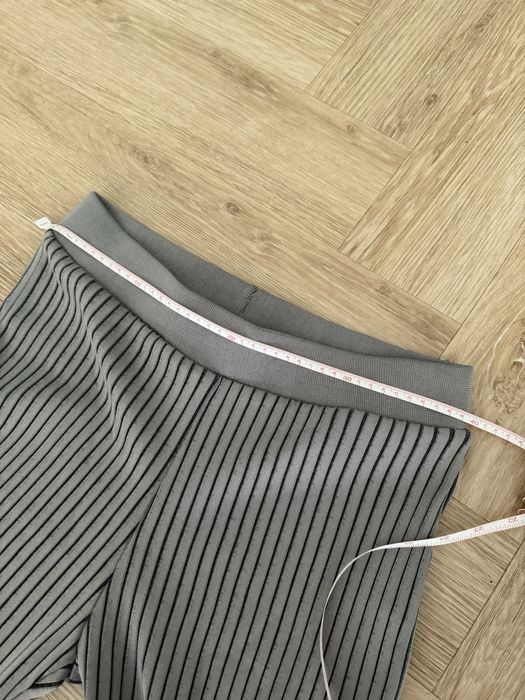 Zara szare spodnie elastyczne L