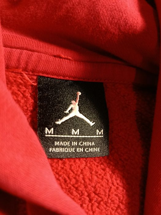 Air Jordan Red Hoodie (M) –  червона худі Nike Jordan