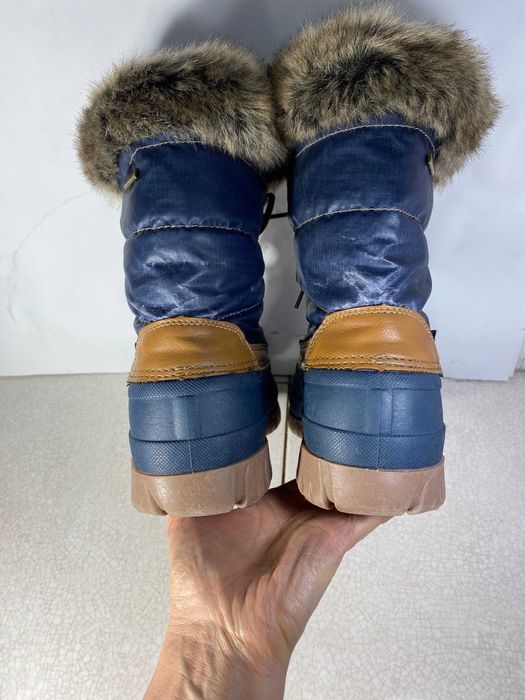 SKECHERS Snowy waterproof Снегоходы сапоги дутики 40 р 25,5см оригинал