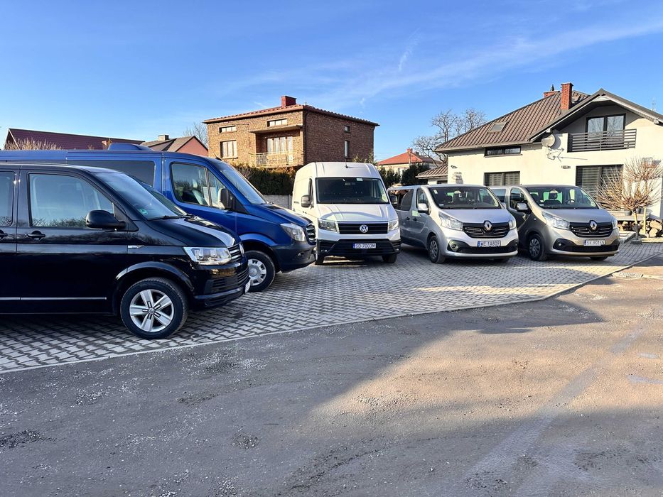 Wypożyczalnia busa  9 osobowych Vw caravelle DSG