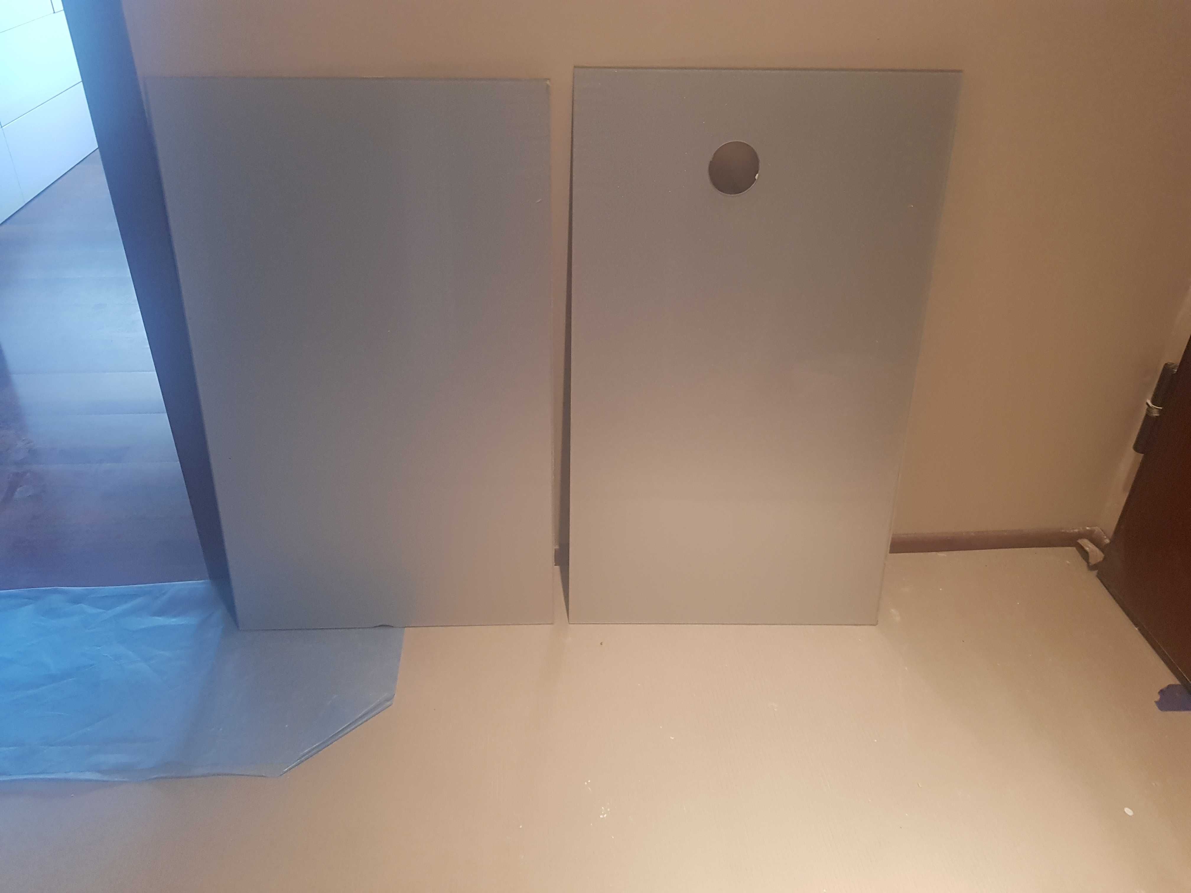 Szklany panel- Srebrne szkło (4 sztuki)