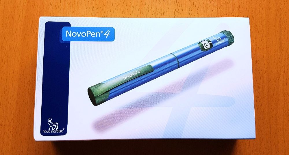 NovoPen 4 Wstrzykiwacz Pen insulinowy Nowy Kolor - Niebieski