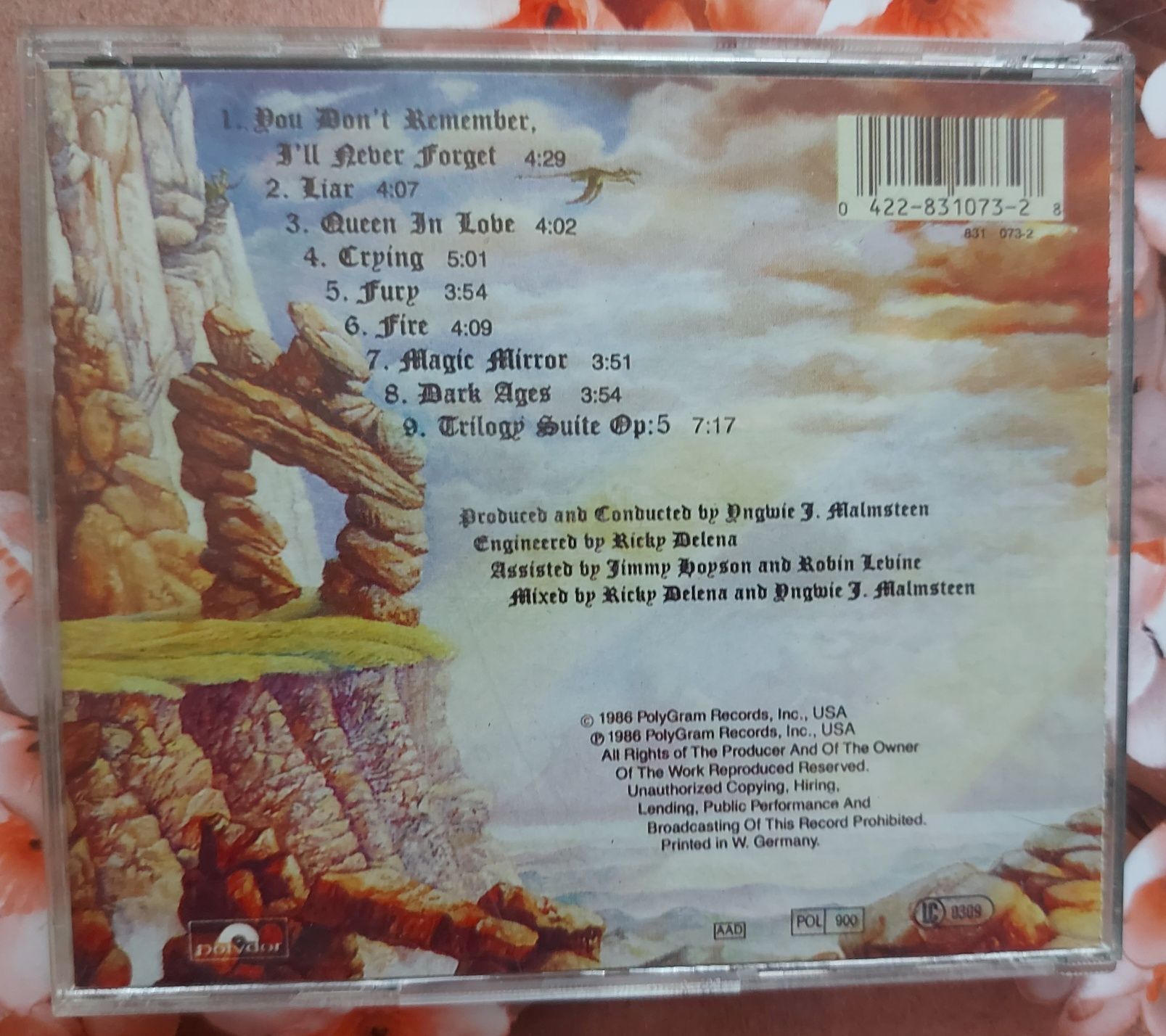 CD диск "Yngwie J. Malmsteen" Trilogy