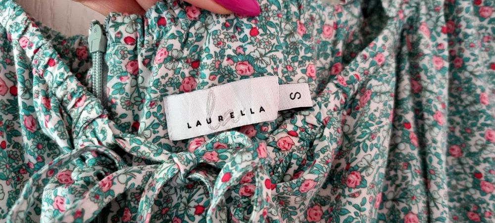 Sukienka miętowa laurella S