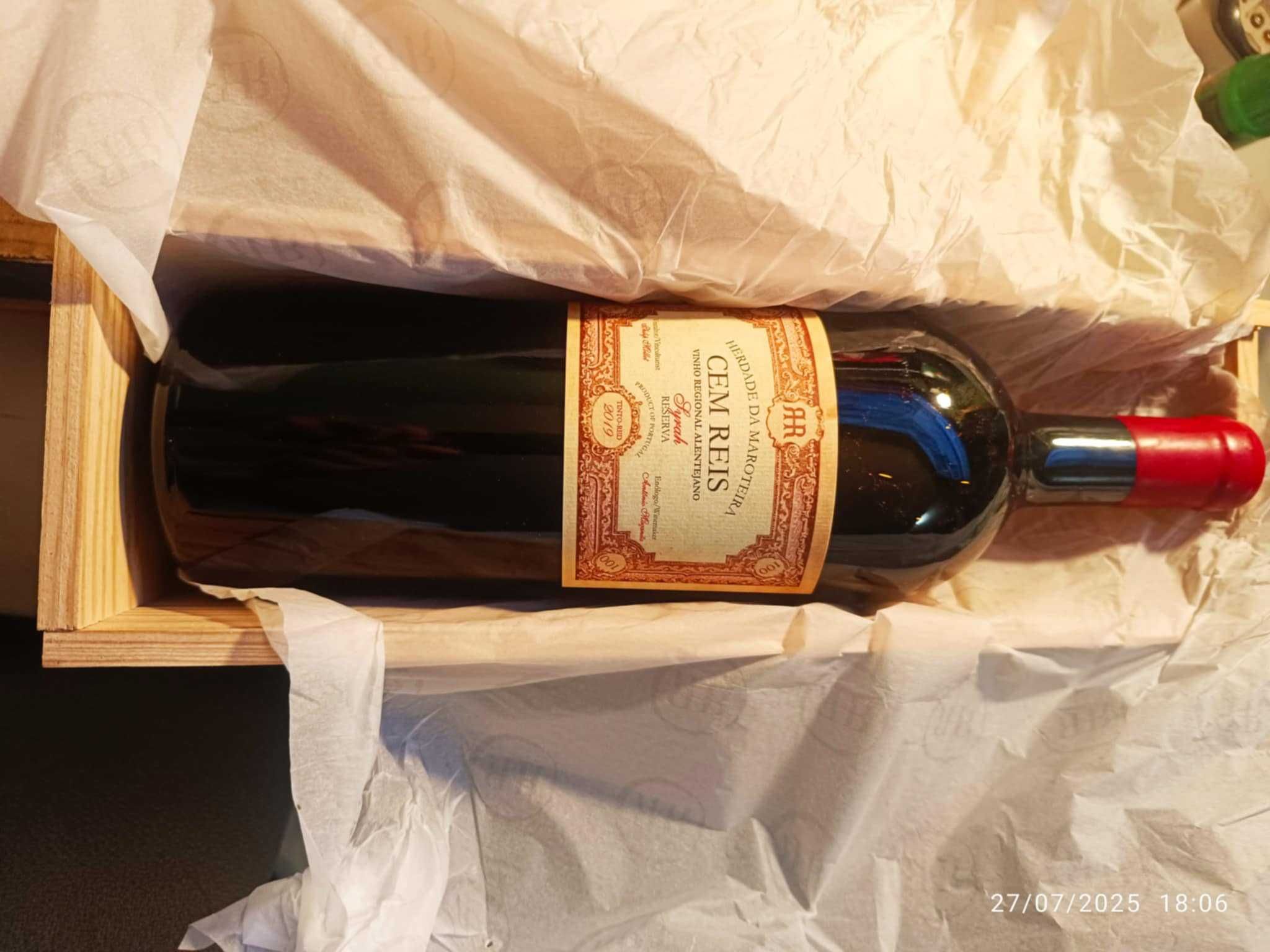 Cem Reis Reserva 2019 1,5 Lt (Magnun) Cx / Madeira
