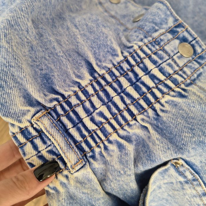 Jeansowy kombinezon damski nowy