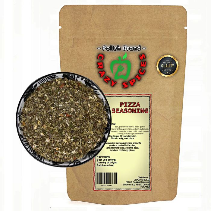 Przyprawa do Pizzy 200g – Zrewolucjonizuj pizzę z CrazySpices