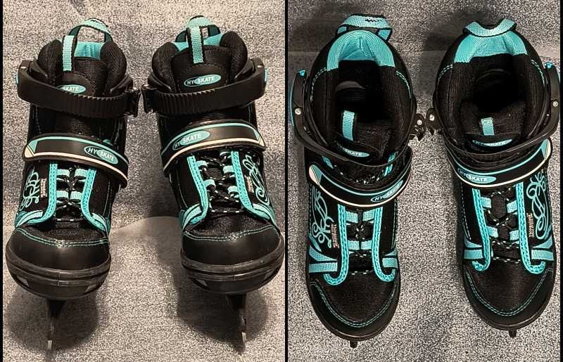 Hy Skate łyżwy regulowane rozmiar 33-36 Torba