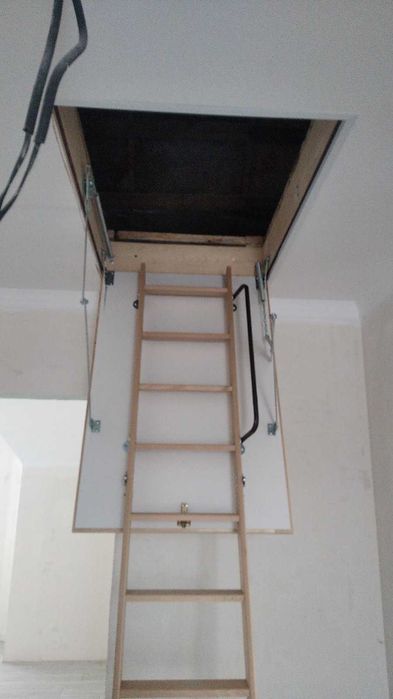Сходи на горище. Драбини на горище. Вигідна ціна.
