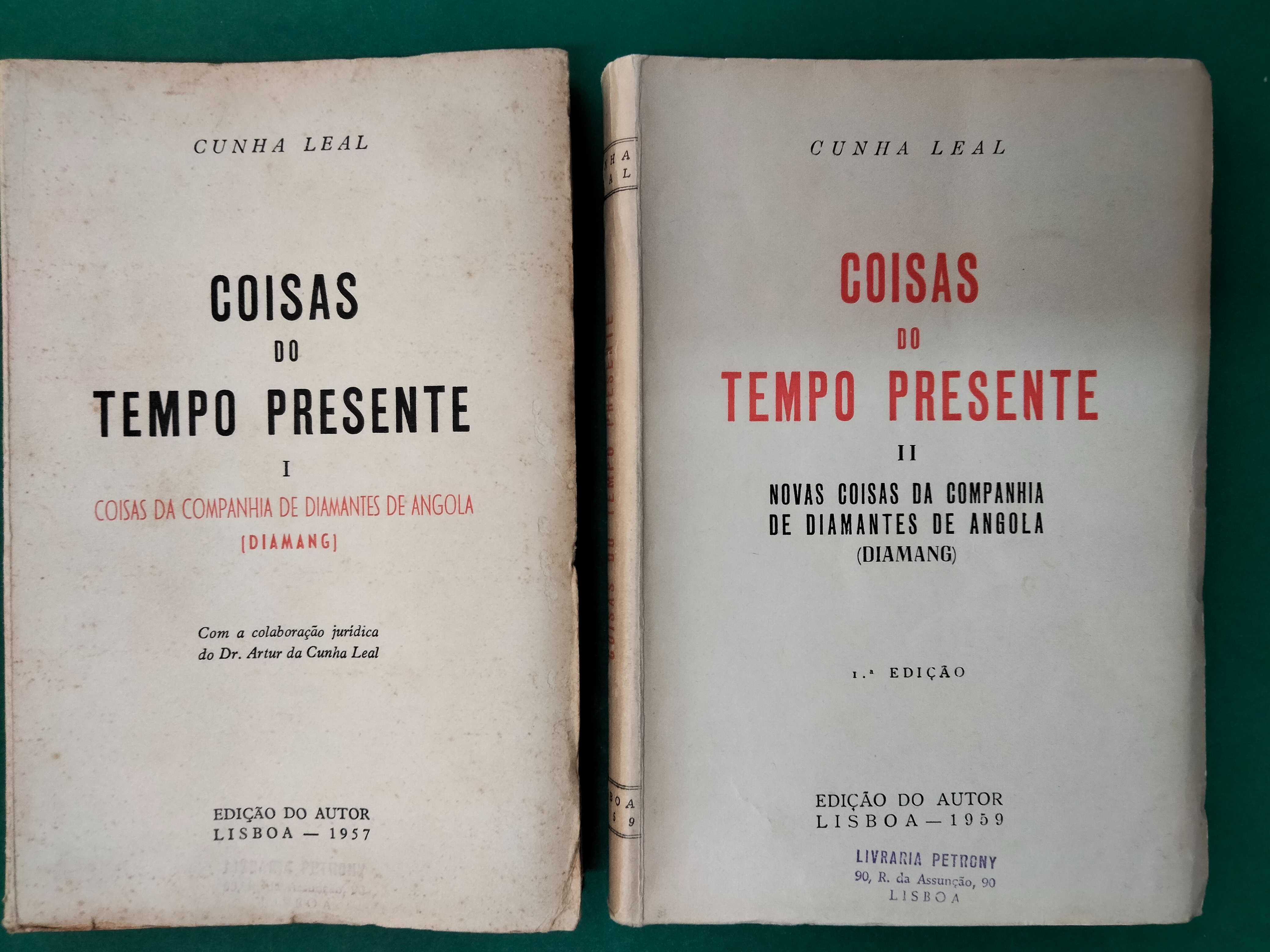 Coisas do Tempo Presente - Cunha Leal (2 Volumes)