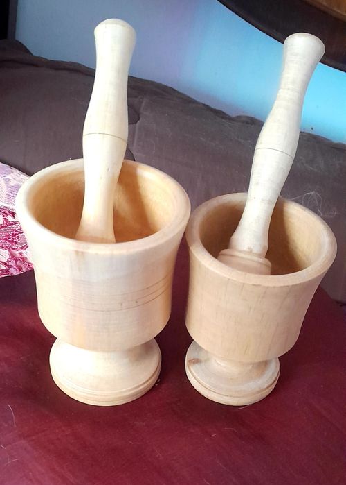 Almofariz em madeira