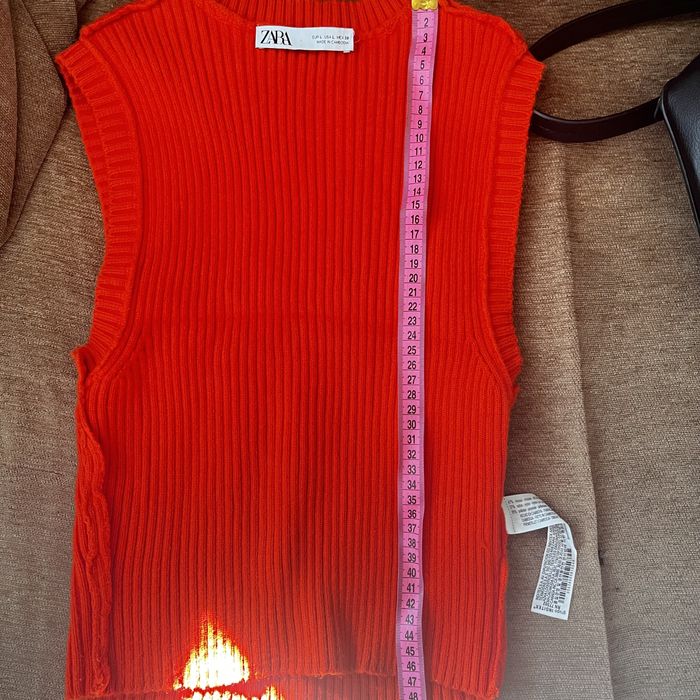 Желет Zara вязаный